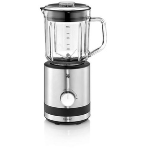 WMF Standmixer KÜCHENminis, Schwarz, Edelstahl, Metall, 0,8 L, 16.5x33x17 cm, abnehmbarer Mixbehälter, rutschfeste Füße, Nachfüllöffnung im Deckel,