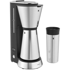 WMF Thermo-Kaffeemaschine, Schwarz, Silber, Metall, Tropf-Stopp-Funktion, Timerfunktion, Küchengeräte, Kaffeemaschinen & Zubehör