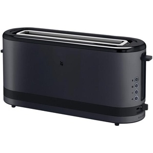 WMF Toaster Deep Black, Schwarz, Metall, 23.5x16x42 cm, Küchengeräte, Toaster