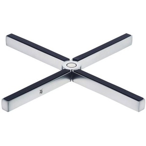 WMF Topfuntersetzer Mister X, Schwarz, Metall, Kunststoff, 19x19 cm, Wohntextilien, Tischwäsche, Untersetzer