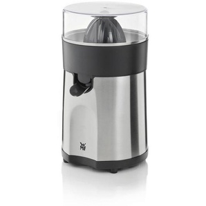 WMF Zitronenpresse Stelio, Schwarz, Edelstahl, Metall, Kunststoff, 26 cm, abnehmbarer Deckel, Auffangbehälter, geräuscharm, einfache Reinigung, Backen, Backhelfer, Zitronenpressen