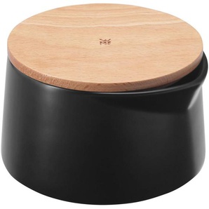 WMF Zuckerdose Kineo, Braun, Keramik, Buche, rund, 7 cm, Kaffee & Tee, Zuckerdosen
