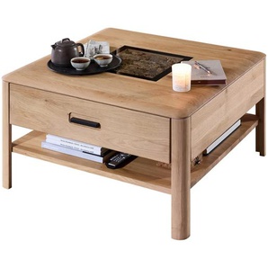 Wohn-Concept Montana Couchtisch Wildeiche Massivholz/Metall