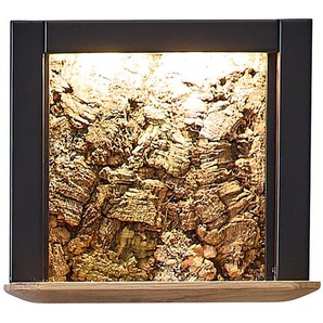 Wohn-Concept Montana Wandregal Wildeiche Massivholz/Kork braun