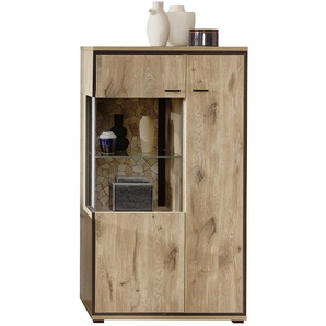 Wohn-Concept Ruben Vitrine Holzwerkstoff/Metall Viking