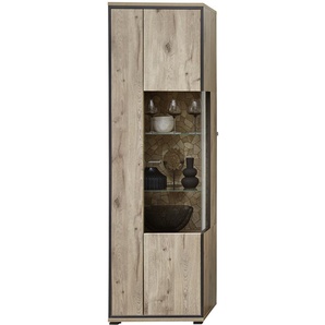 Wohn-Concept Ruben Vitrine Holzwerkstoff/Metall Viking