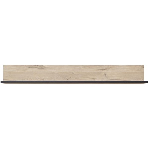 Wohn-Concept Ruben Wandboard Holzwerkstoff Viking Oak/Schwarz