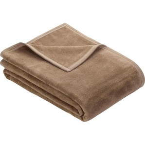 Wohndecke Berlin, IBENA, Hochwertige Konfektion mit Markenpatch, Kuscheldecke