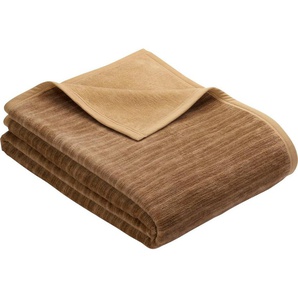 Wohndecke Fano, IBENA, Wohnmantel mit Druckknöpfen, Kuscheldecke