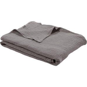 Wohndecke HEVIN, LeGer Home by Lena Gercke, Tagesdecke im Baumwoll-Crinkle-Effekt, Musselin, Kuscheldecke