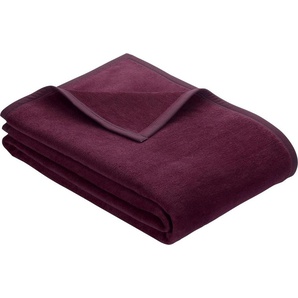 Wohndecke Luxus, IBENA, unifarbenes Design, Kuscheldecke