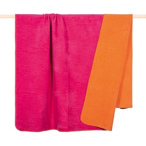 Wohndecke PAD HOBART Wohndecken Gr. B/L: 150 cm x 200 cm, pink Decken Made in Europe