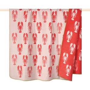 Wohndecke PAD LOBSTER Wohndecken Gr. B/L: 150 cm x 200 cm, pink Decken Made in Europe