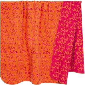 Wohndecke PAD LUST Wohndecken Gr. B/L: 150 cm x 200 cm, orange Decken Made in Europe