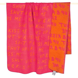 Wohndecke PAD LUST Wohndecken Gr. B/L: 150 cm x 200 cm, pink Decken Made in Europe