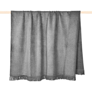 Wohndecke PAD SYDNEY Wohndecken Gr. B/L: 150 cm x 200 cm, grau (grey) Decken
