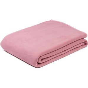 Wohndecke Pashmina Wendewohndecke, Gözze, flauschig schlichte Unterseite