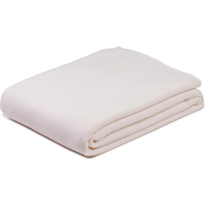 Wohndecke Pashmina Wendewohndecke, Gözze, flauschig schlichte Unterseite