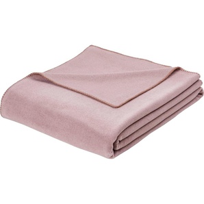 Wohndecke Trevi, Estella, mit Häkeleinfassung, Kuscheldecke