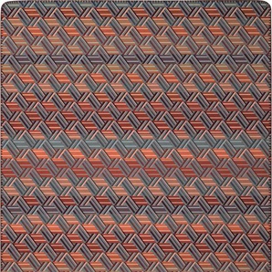 Wohndecke Wickerwork, Biederlack, mit Flechtoptik, mit Zierstich