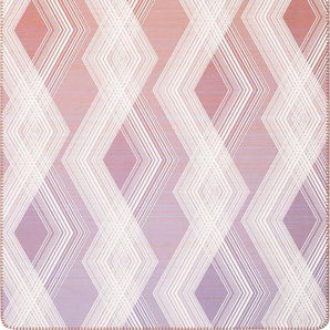 Wohndecke Pleasure, Biederlack, mit modernem grafischem Design