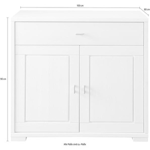 Wohnglücklich by Infantil Wickelkommode weiß