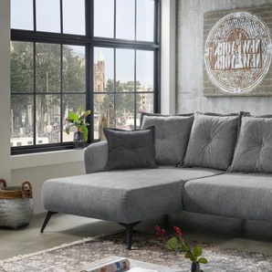 Wohnlandschaft Baggio, grau, Ottomane links
