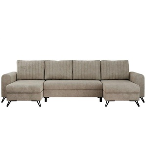 Wohnlandschaft Beige ¦ beige ¦ Maße (cm): B: 312 H: 90