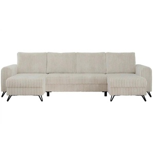 Wohnlandschaft Beige ¦ beige ¦ Maße (cm): B: 312 H: 90