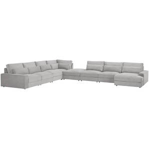 Wohnlandschaft  Branna ¦ grau ¦ Maße (cm): B: 502 H: 88 T: 412.0