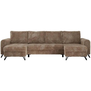 Wohnlandschaft Braun   ¦ braun ¦ Maße (cm): B: 312 H: 90