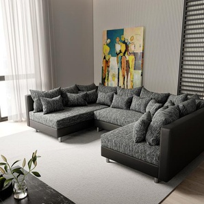 Wohnlandschaft Clovis Schwarz Modularsofa Modulsystem, Design Wohnlandschaften, Couch Loft, Modulsofa, modular