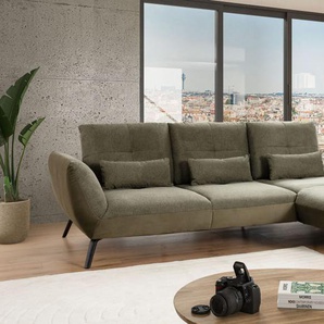 Wohnlandschaft Dover, olive,  Longchair rechts