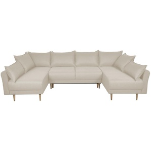 smart Wohnlandschaft  Elise ¦ beige ¦ Maße (cm): B: 293 H: 96 T: 170