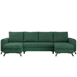 Wohnlandschaft Grün   ¦ grün ¦ Maße (cm): B: 312 H: 90