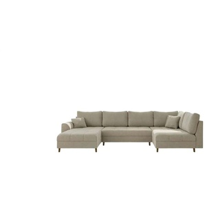 S-STYLE Wohnlandschaft Lars ¦ beige ¦ Maße (cm): B: 310 H: 81