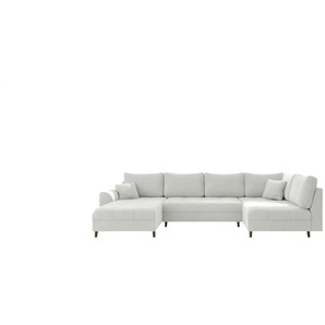 S-STYLE Wohnlandschaft  Lars ¦ weiß ¦ Maße (cm): B: 310 H: 81