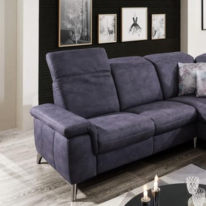 Wohnlandschaft Lava 3.0, grau, L-Form