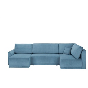 Wohnlandschaft  Malyn ¦ türkis/petrol ¦ Maße (cm): B: 313 H: 90 T: 160.0