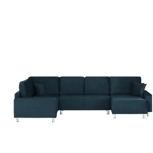 Wohnlandschaft Mara | blau | 350 cm | 67 cm | cm 167,0 |