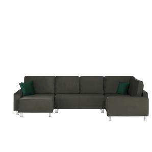 Wohnlandschaft Mara | grau | 350 cm | 67 cm | cm 229,0 |