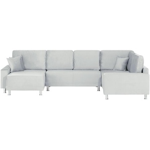 Wohnlandschaft  Mara ¦ grau ¦ Maße (cm): B: 350 H: 67 T: 229.0
