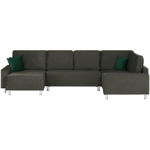 Wohnlandschaft  Mara ¦ grau ¦ Maße (cm): B: 350 H: 67 T: 229.0