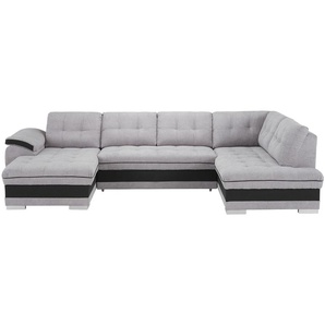 Wohnlandschaft  Marc ¦ grau ¦ Maße (cm): B: 330 H: 85 T: 183.0