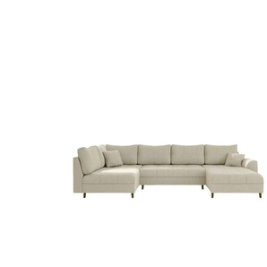 Wohnlandschaft  Maya ¦ beige ¦ Maße (cm): B: 310 H: 81