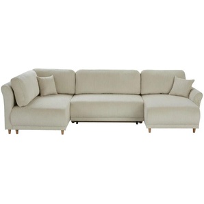 Wohnlandschaft mit Funktion  Malyn II ¦ beige ¦ Maße (cm): B: 316 H: 90 T: 160.0
