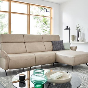 Wohnlandschaft MR 280 pearl, inkl. Kopfteilverstellung
