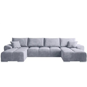 Wohnlandschaft Nubes | grau | 360 cm | 85 cm |