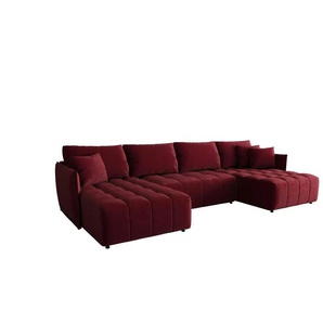 Wohnlandschaft  Onil ¦ rot ¦ Maße (cm): B: 349 H: 85