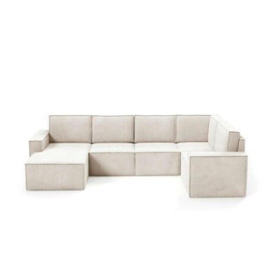 Wohnlandschaft  Orto ¦ beige ¦ Maße (cm): B: 311 H: 93
